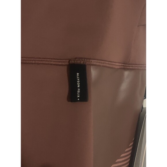 NWT $109 1X Plus Size Athleta Allyson Felix Hearth Rose Legend 7/8 Tight #980386 - Picture 10 of 14